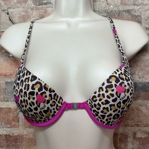 PINK Racerback front clasp bra